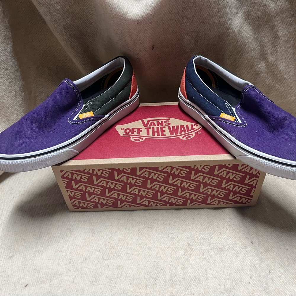 Vans Multicolor Slip-On Men Shoes